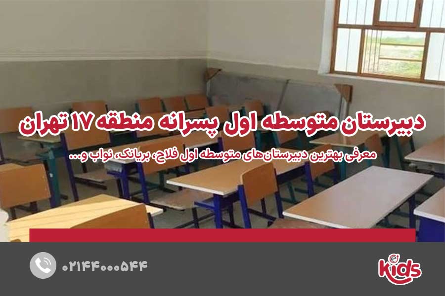 مدارس متوسطه دوره اول پسرانه منطقه 17